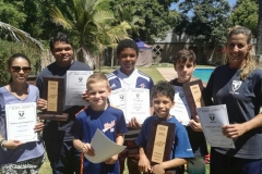 Eden Judo Award winners